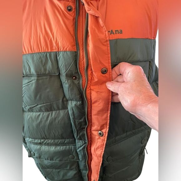 PRANA MENS RED SLATE VEST, MED - Picture 3 of 8